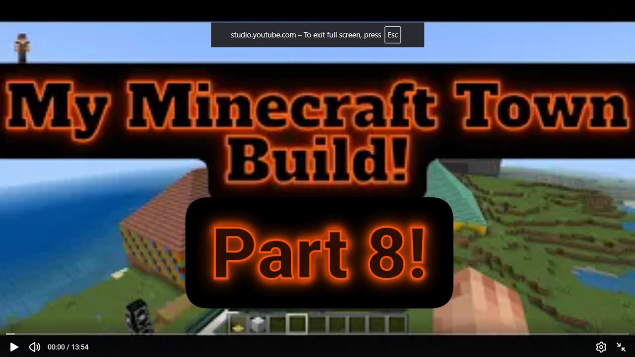My Minecraft Town build Part 8!