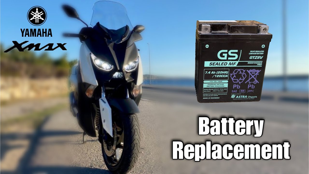 Yamaha Xmax 300 Battery Replacement