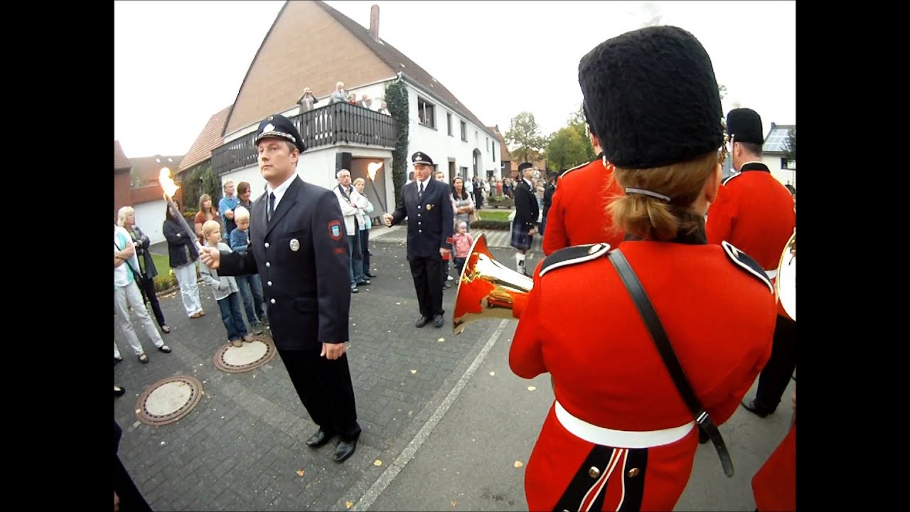 Aufmarsch zum Großen Zapfenstreich, 03.10.2011