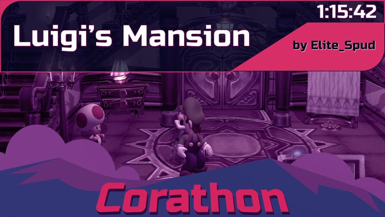 Luigi's Mansion by Elite_Spud in 1:15:42 - Corathon