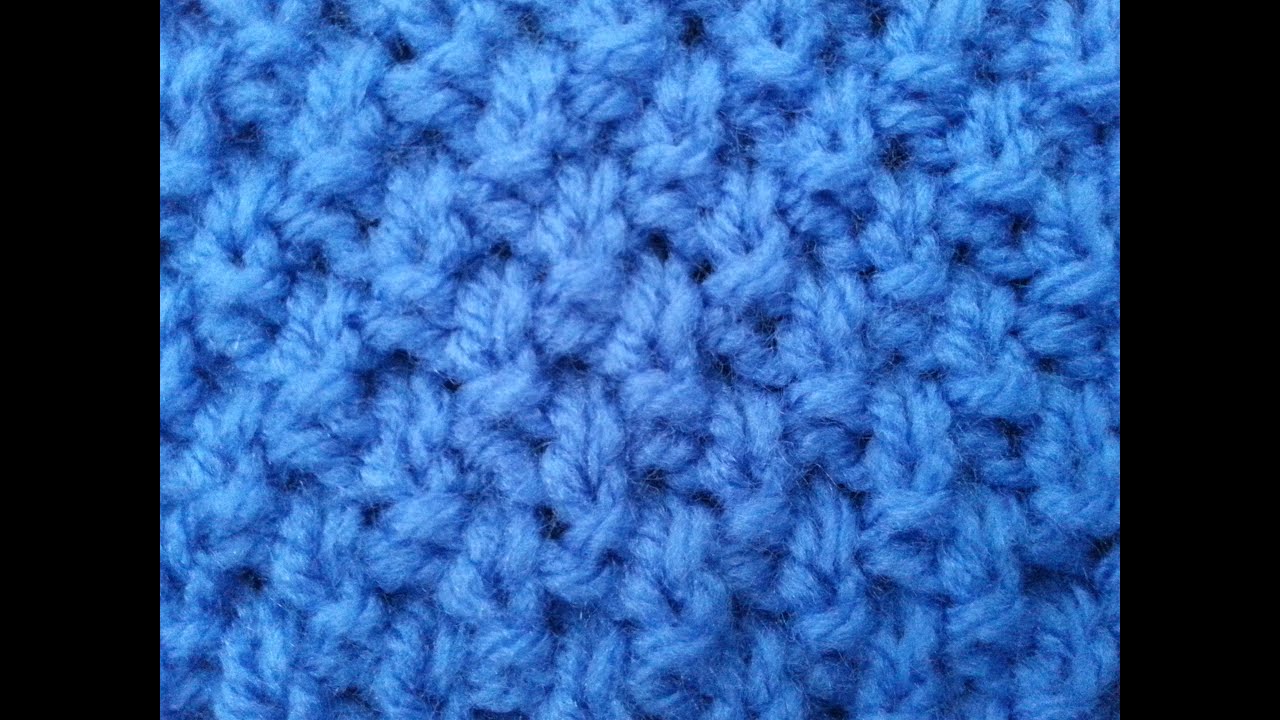 Irish Moss Stitch | Knitted Pattern