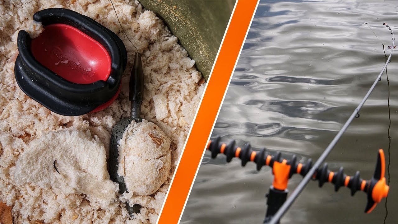 HOW TO FISH THE METHOD FEEDER - with BREAD CRUMB and BREAD FLAKE! - Cheap Highly Effective Technique