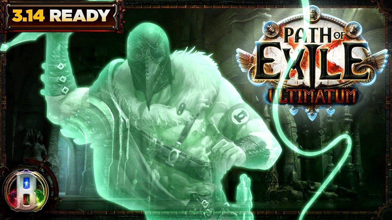Path of Exile 3.14 - Slave Driver Spectres Build - Necromancer Witch - PoE Ultimatum - PoE 3.14