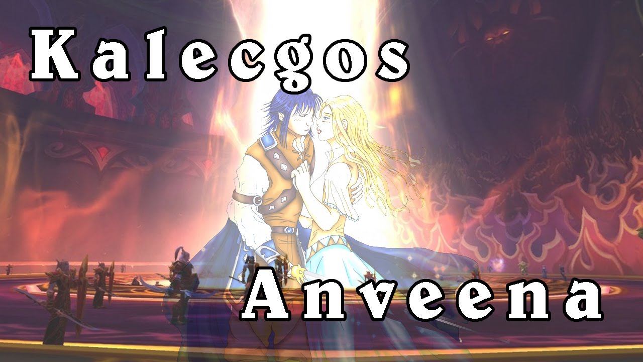 Amor en World of Warcraft 6: Kalecgos y Anveena Teague