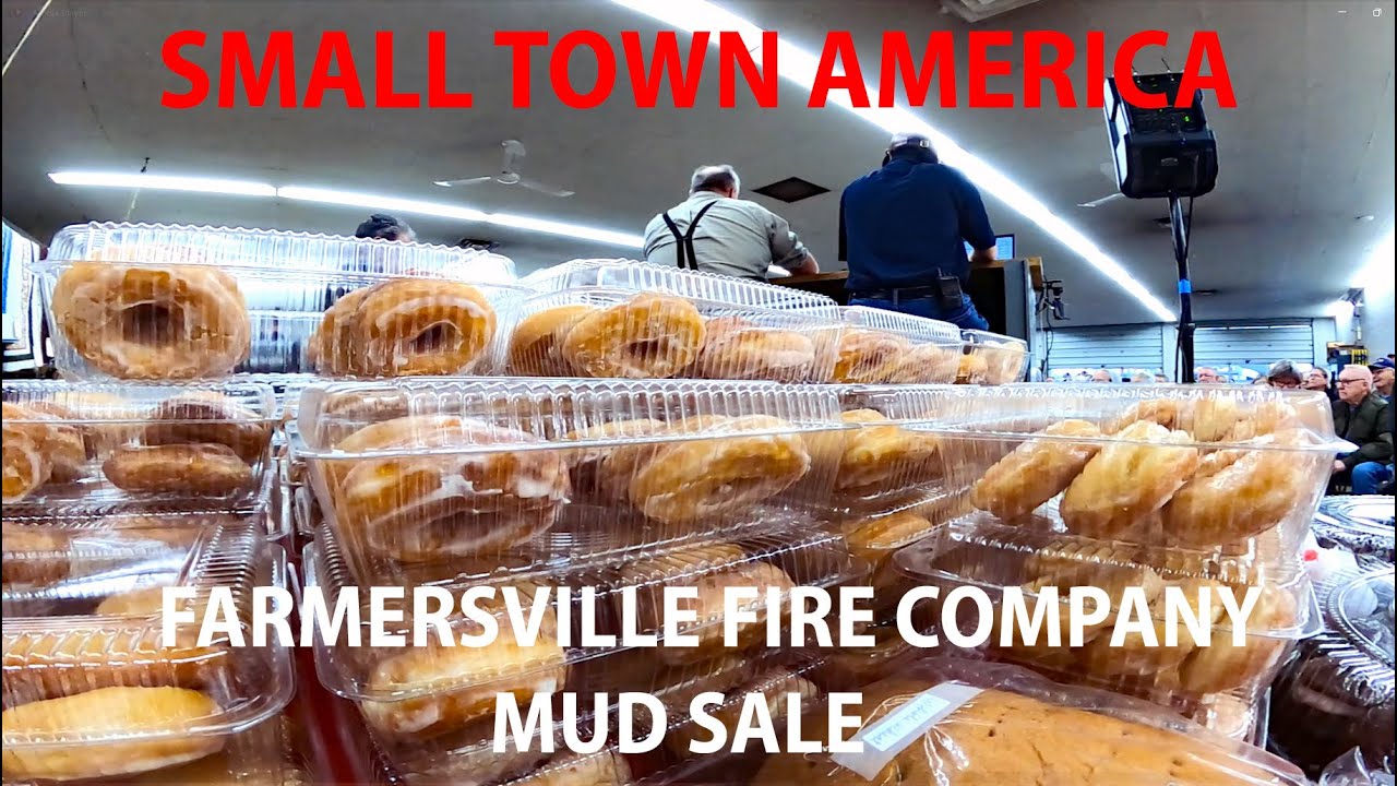REAL SMALL TOWN AMERICA-The Farmersville Fire Company Annual Mud Sale-Lancaster County's MAYBERRY