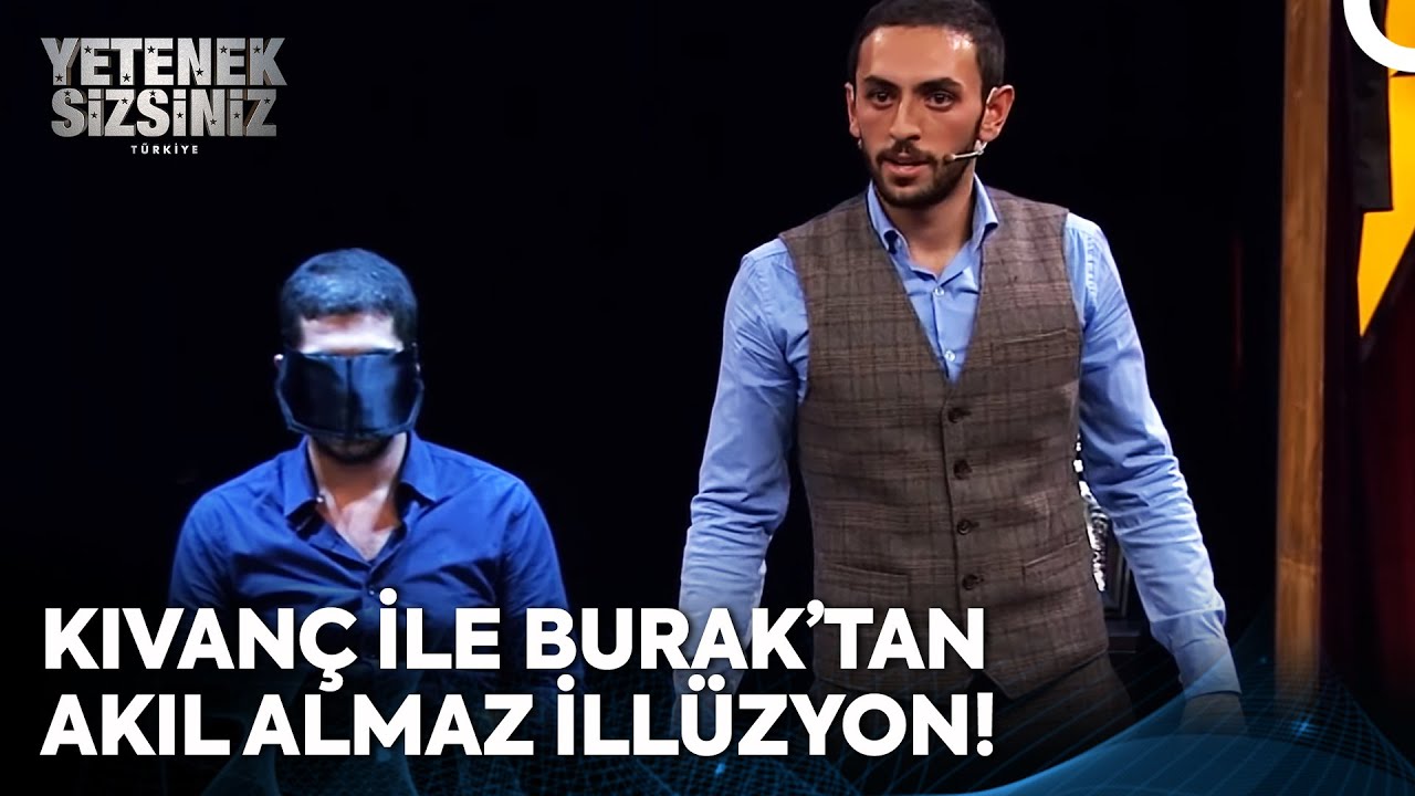 Kıvanç ile Burak'ın İllüzyonlarına İNANAMAYACAKSINIZ! 🎩 | Yetenek Sizsiniz Türkiye