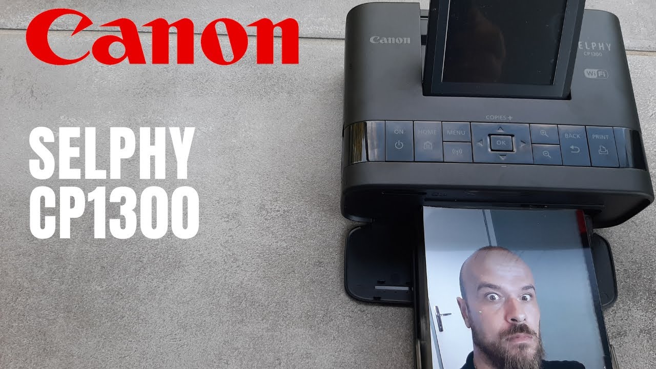 Test de l'imprimante photo Canon SELPHY CP1300