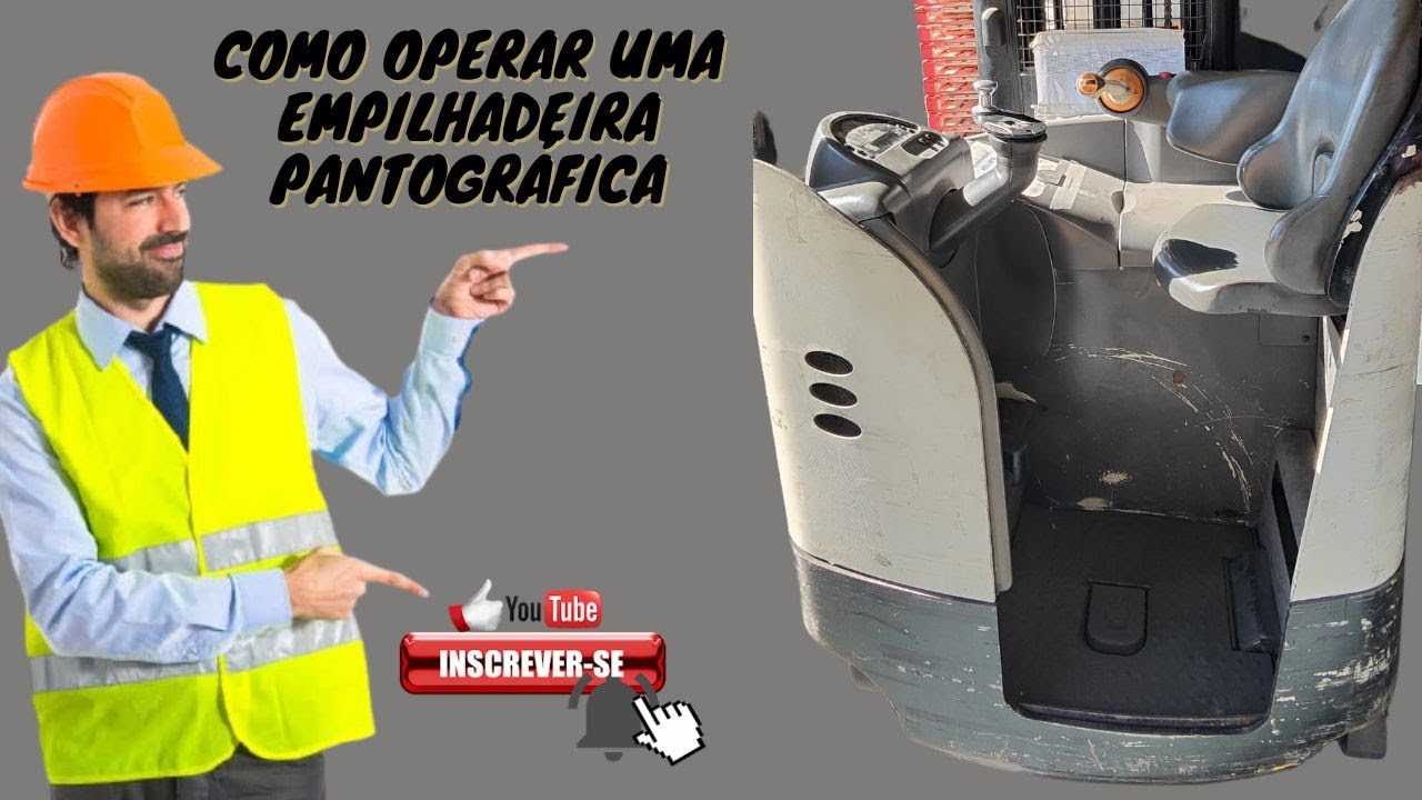 COMO OPERAR EMPILHADEIRA PANTOGRÁFICA