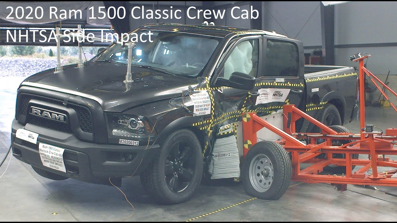 2019-2021 Ram 1500 Classic Crew Cab NHTSA Side Impact