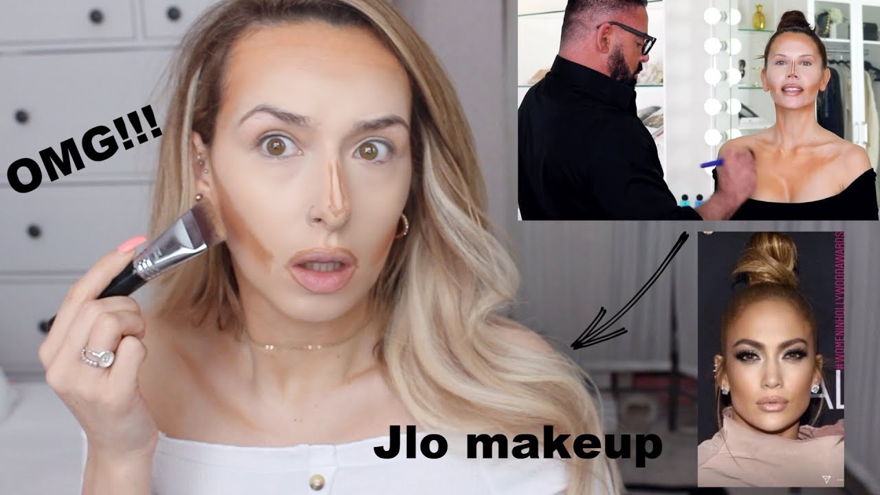 I TRIED FOLLOWING A SCOTT BARNES & TATI MAKEUP TUTORIAL | JLO MAKEUP ARTIST