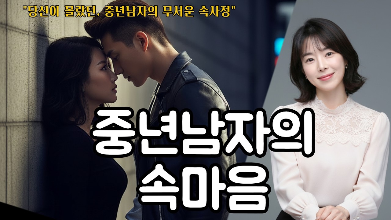 여자들은 잘 모르는 중년남자의 진짜 속마음