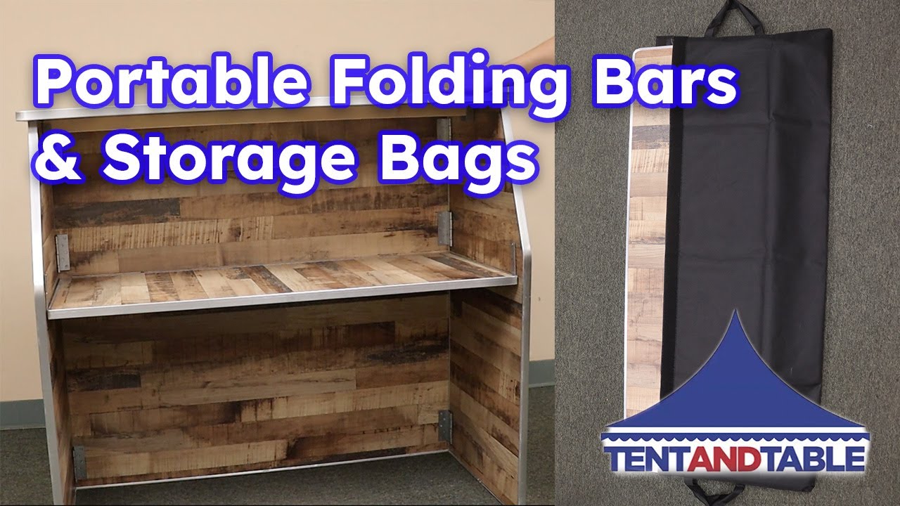 Portable Folding Bars & Storage Bags | Overview & Setup