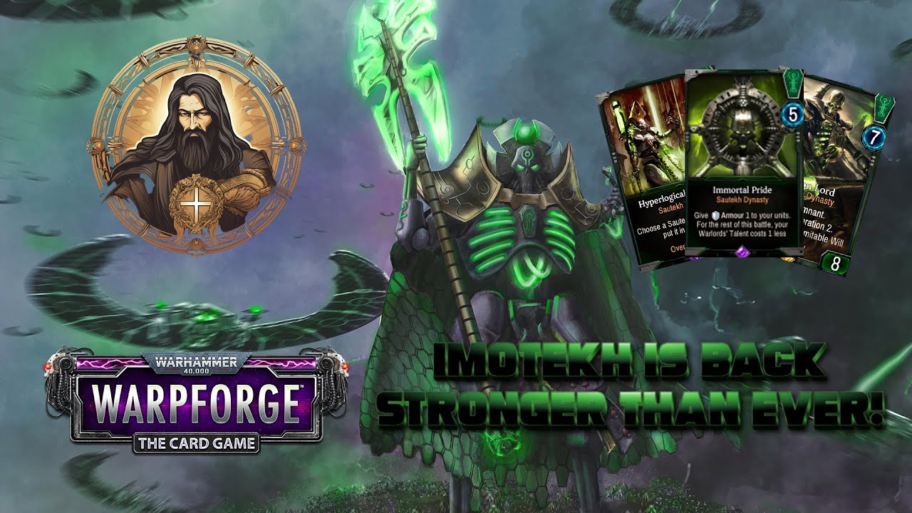 Imotekh The Storm Lord Control Deck || Warhammer 40,000: Warpforge