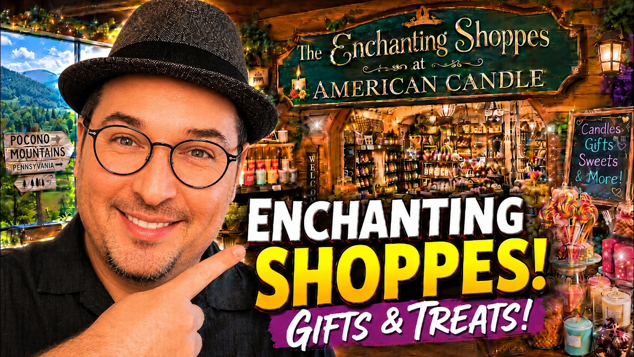 The Enchanting Shoppes at American Candle! Right in the HEART of the Pocono Mountains, Pennsylvania!