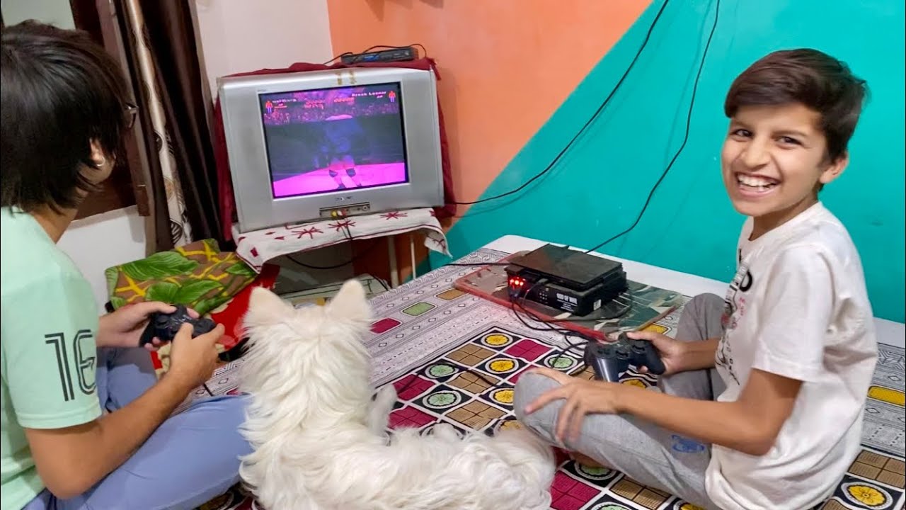 Playing Playstation 2 With Piyush 😂