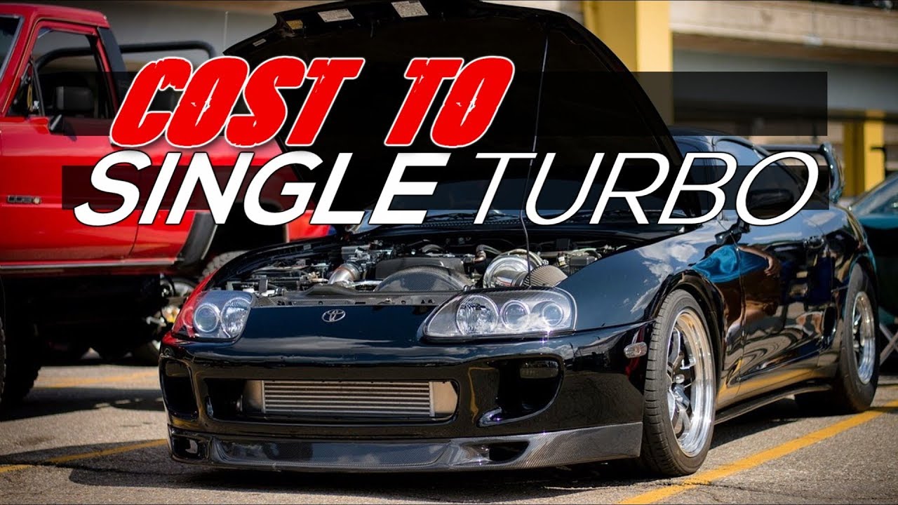 Сколько стоит установка Single Turbo на Toyota Supra?