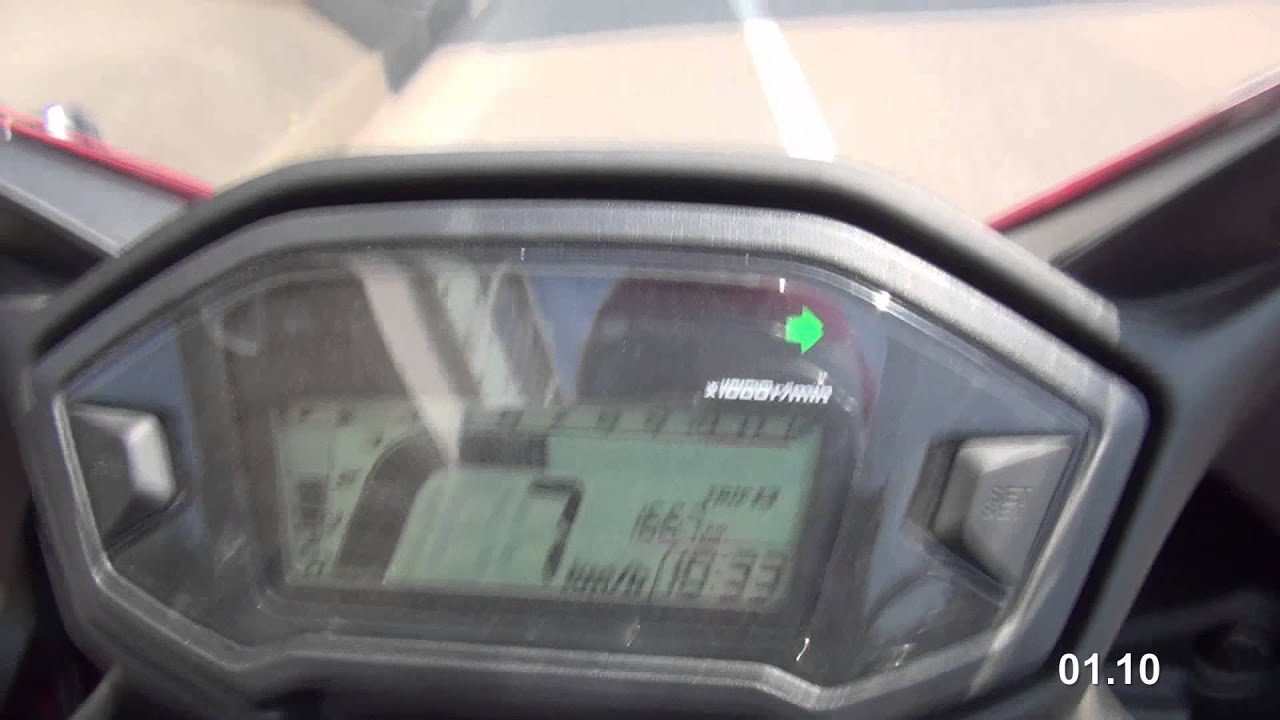 CBR400R(NC47) 0-100km/h加速