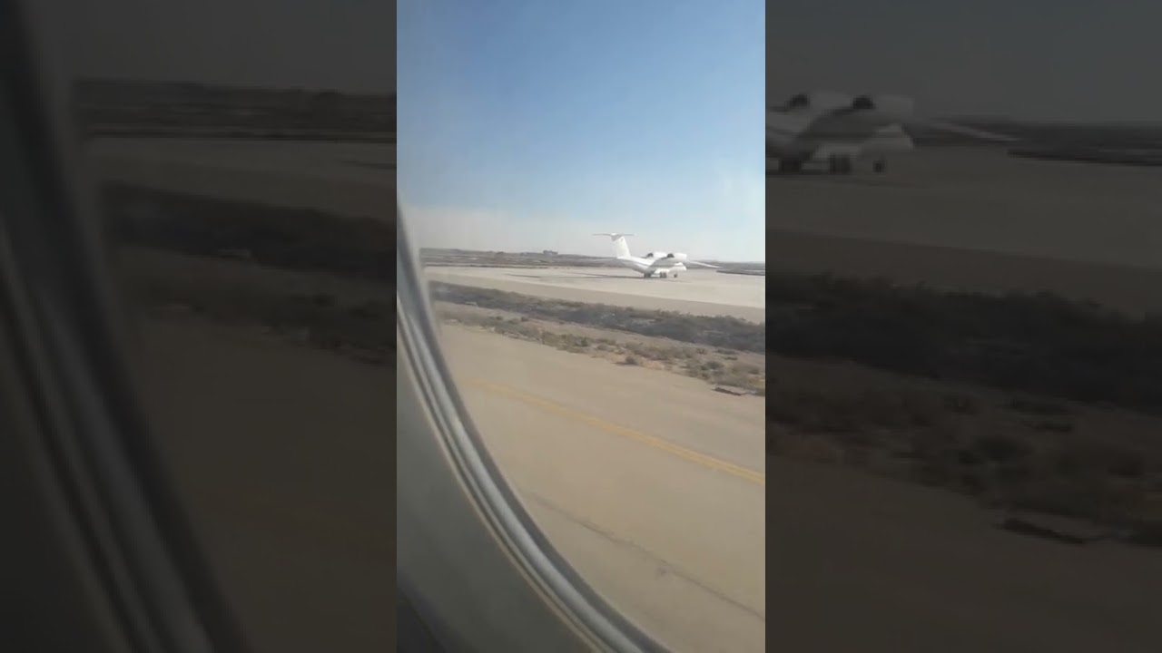 إقلاع الطائرة من مطار دمشق الدولي