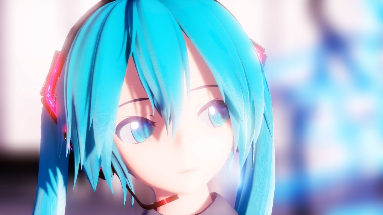 【Ray-MMD】glow / Miku Hatsune【初音ミク】