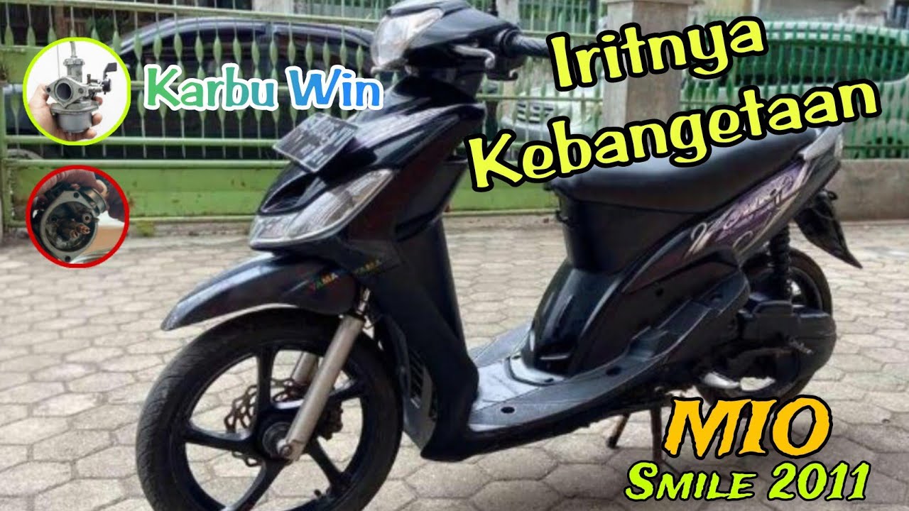 IRIT BANGETTT 1LITER BISA TEMBUS ...  ||TES REAL KONSUMSI BBM MIO SMILE 2011 PAKE KARBU HONDA WIN