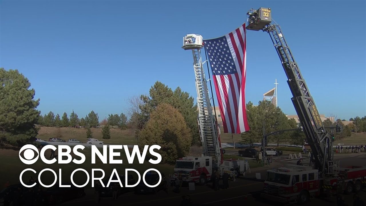 Fallen Golden Police Officer Evan Dunn honored with procession