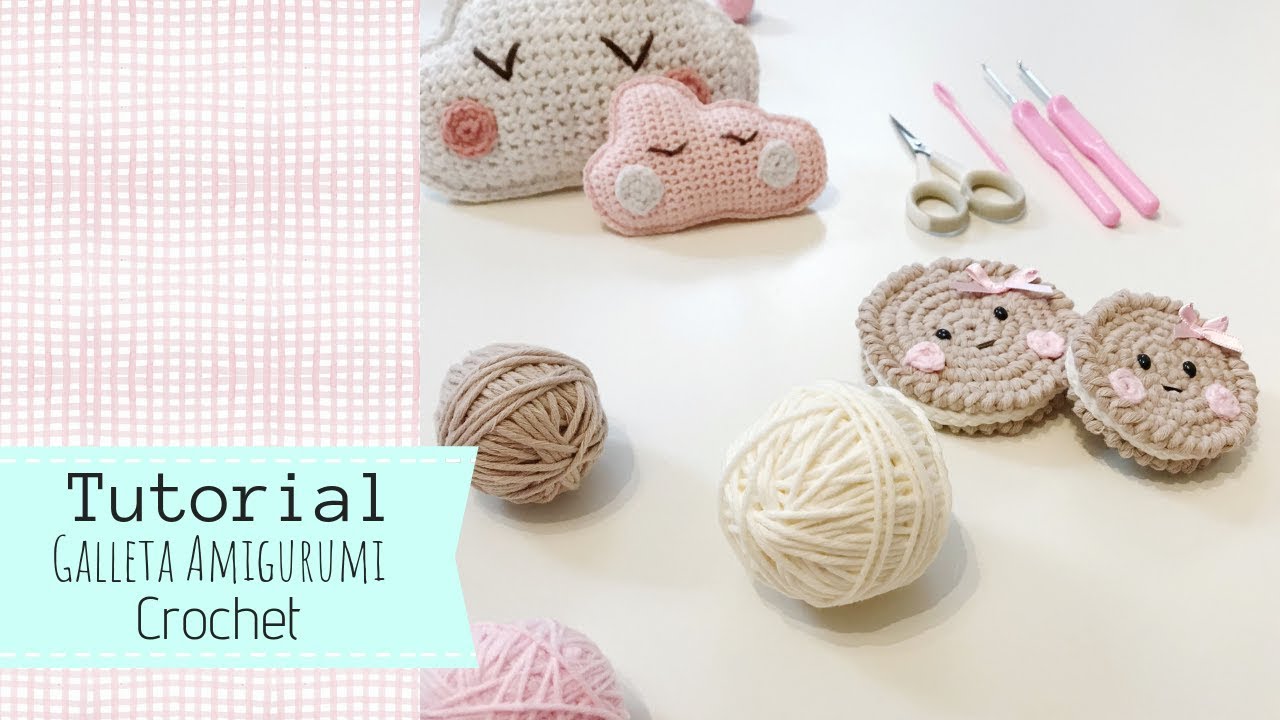 Tutorial Galleta amigurumi crochet