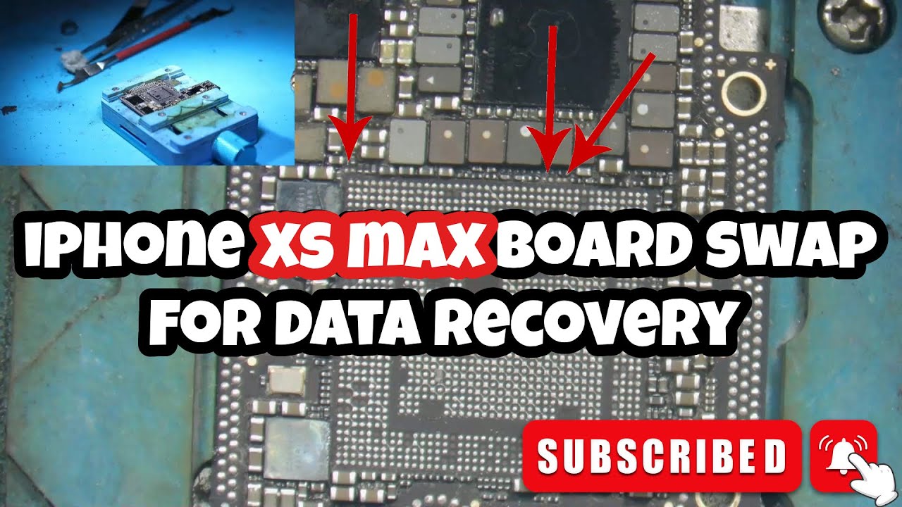 iPhone XS Max /No Power Apple Logo or Boot Loops/ Board Swap Tutorial-Full Video NO EDIT
