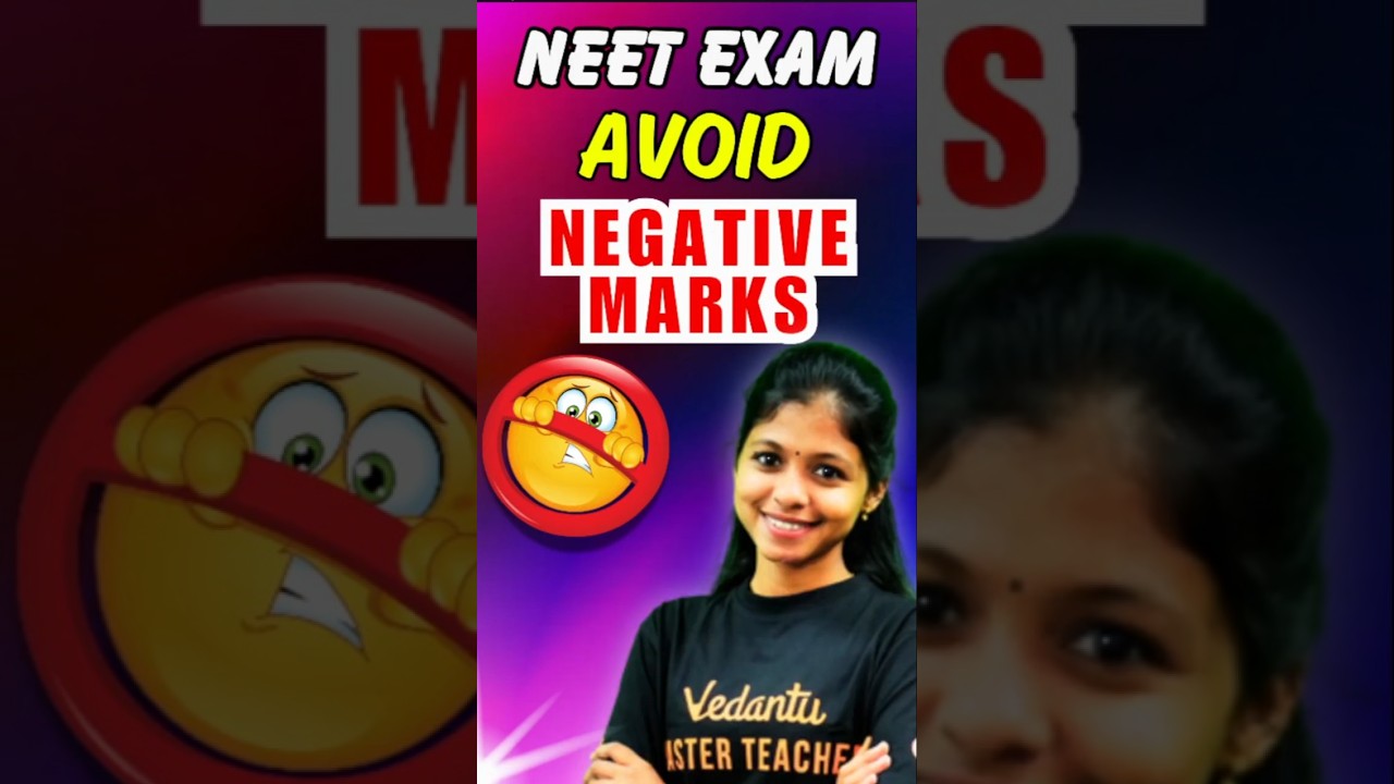 How to Avoid Negative Marks 🚫 in NEET 2025 | #neettamil #neetmotivation #neetstudyplan
