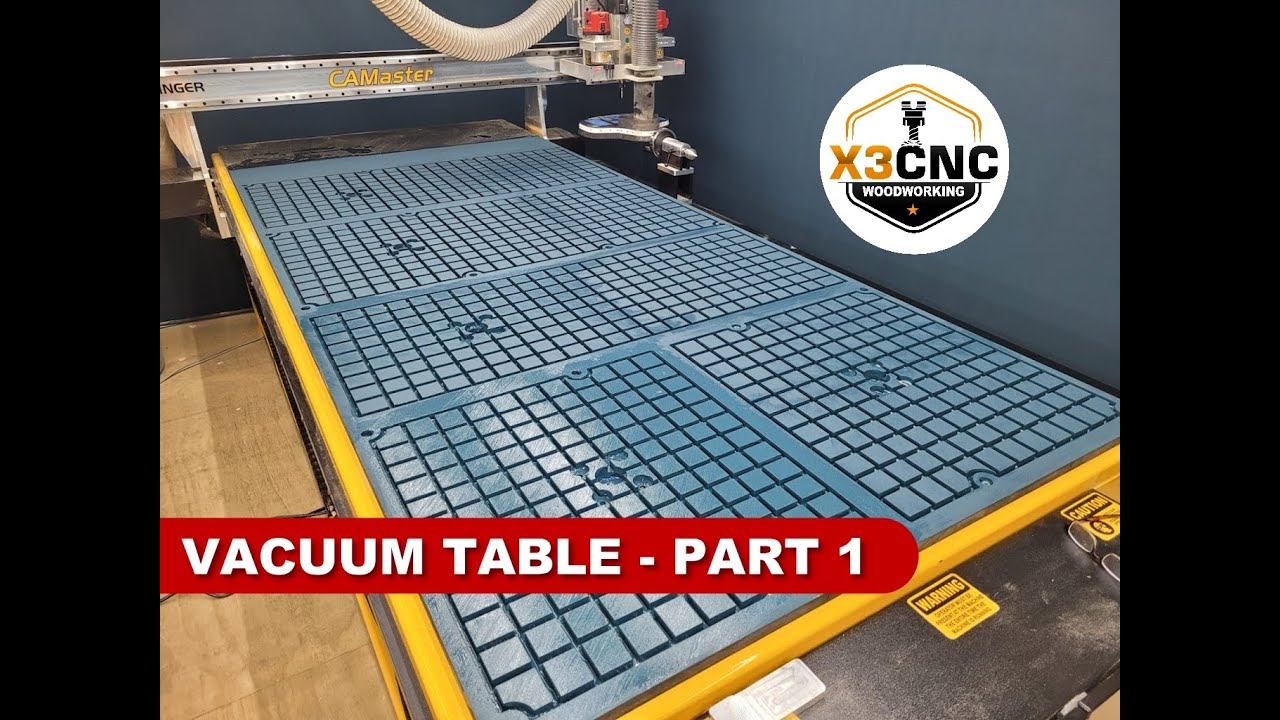 CNC Router Vacuum Table - Part 1