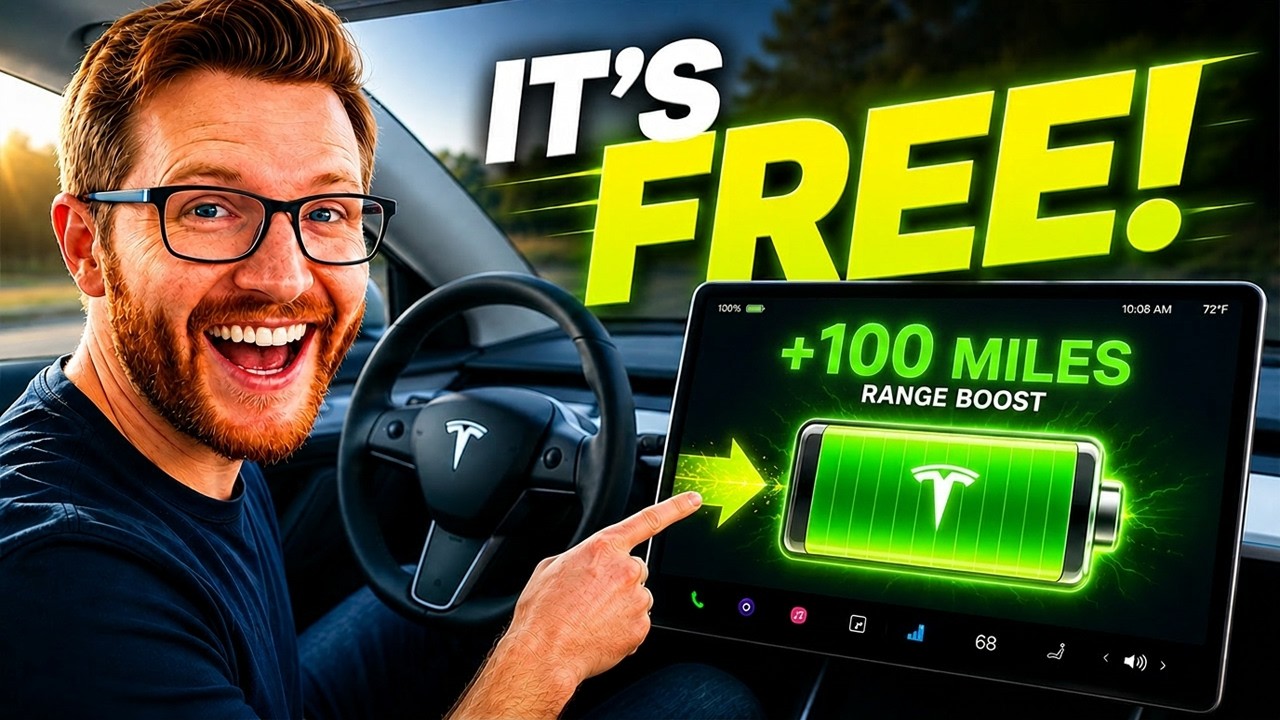 Tesla дарит каждому владельцу БЕСПЛАТНОЕ увеличение запаса хода!