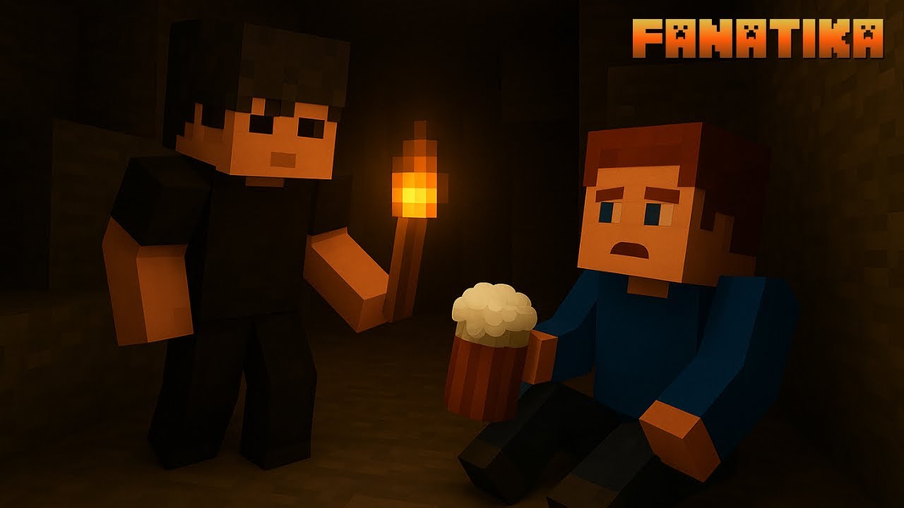 Am Gasit Un Betiv intr o Pestera din sat In MINECRAFT FANATIKA