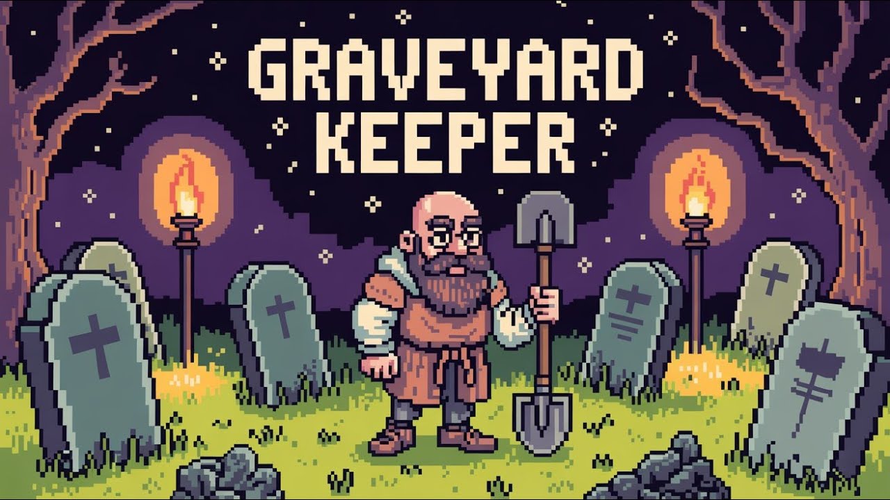 ⚰️ Graveyard Keeper AO VIVO — O Simulador de Coveiro!