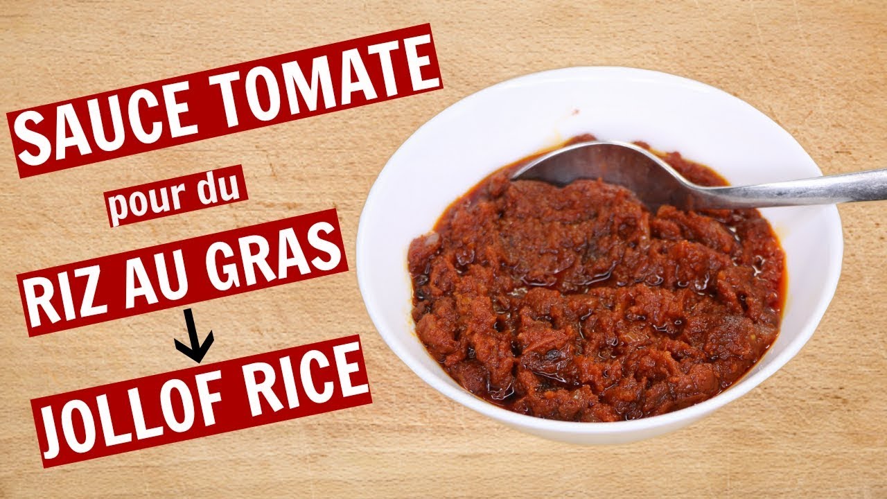Comment faire une Sauce Tomate pour le Riz au gras (Joloff Rice) | Sauce Tomate Maison | Linda Barry