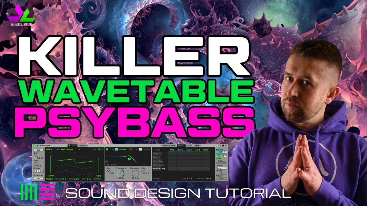 KILLER PSYTRANCE BASS WITH WAVETABLE / TUTORIAL