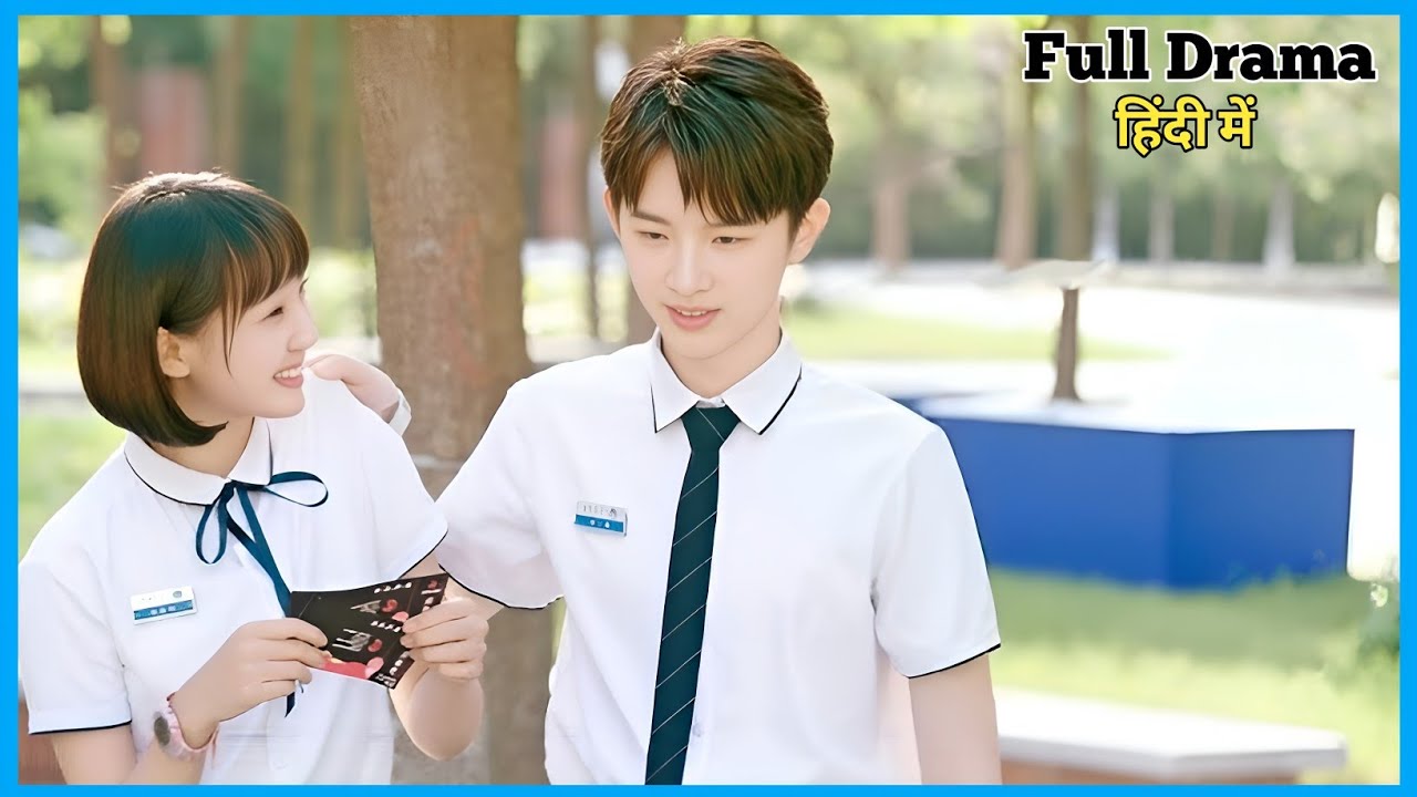 😍Korean Cute School Love Story| Korean Drama Explained in Hindi 
