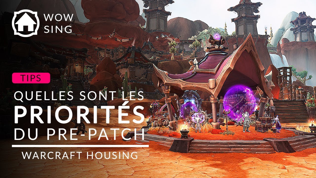 Ne passe pas à coté de ces NOUVELLES ACTIVITES Housing pendant le PRE-PATCH de WOW MIDNIGHT !