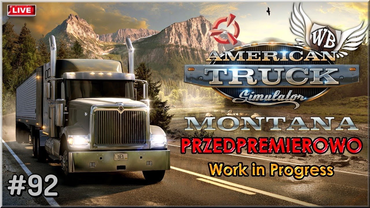 LIVE | American Truck Simulator - #92 