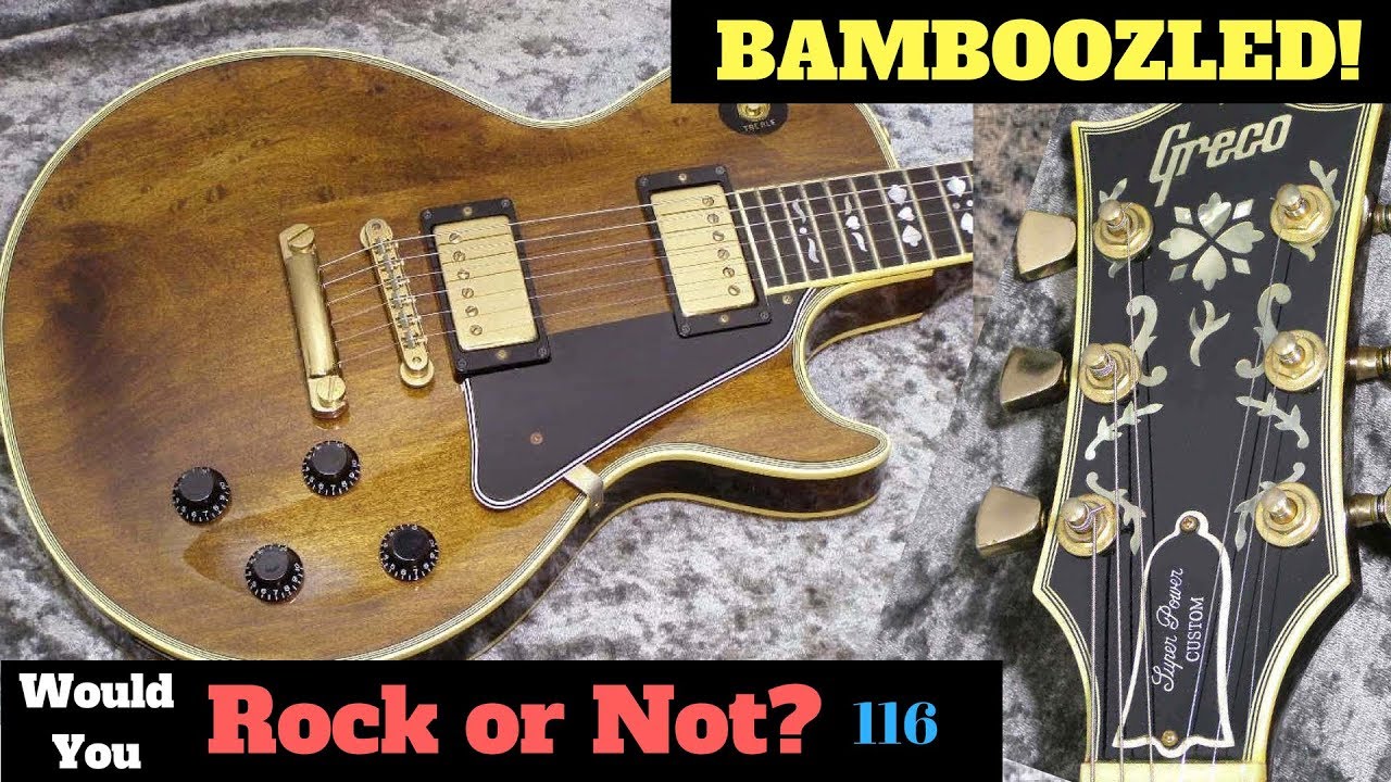 Bamboozled by Greco! 1980 Les Paul Artisan Special Ordered Copy | Would You Rock Or Not? 116