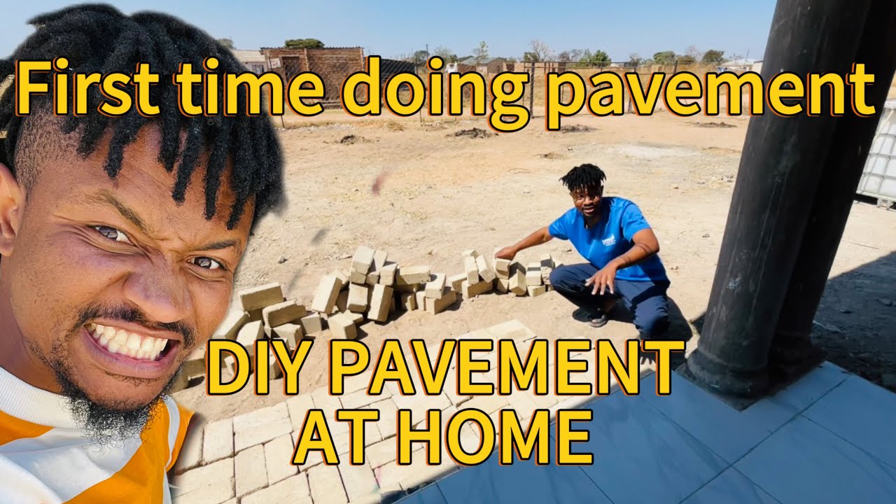 DIY pavement in the rural areas 
