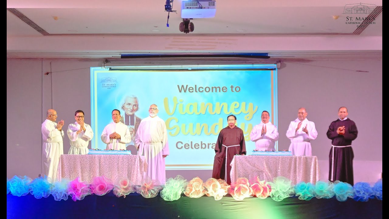 St. Mary's Catholic Church, Dubai | Tribute to our Priests | Feast of St. John Mary Vianney 2024