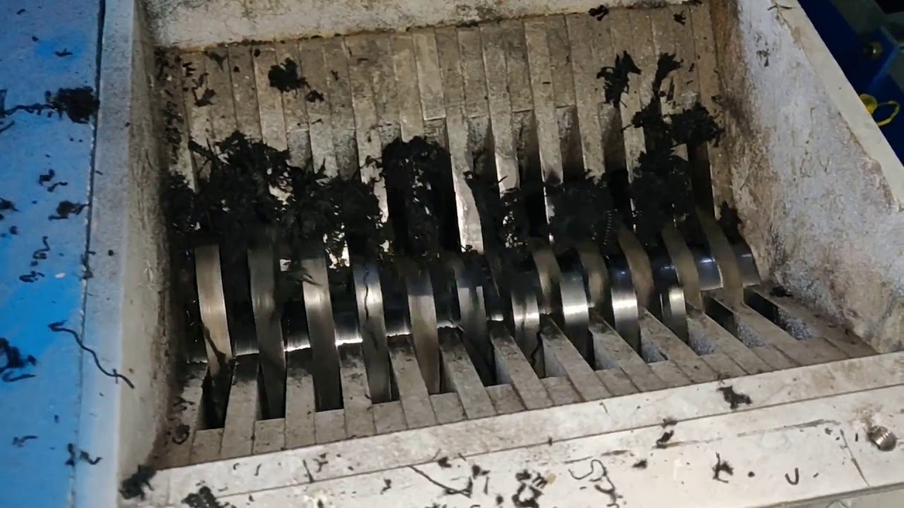 Single Shaft Shredder Machine | Second Trial | Ansari Machines Pvt Ltd