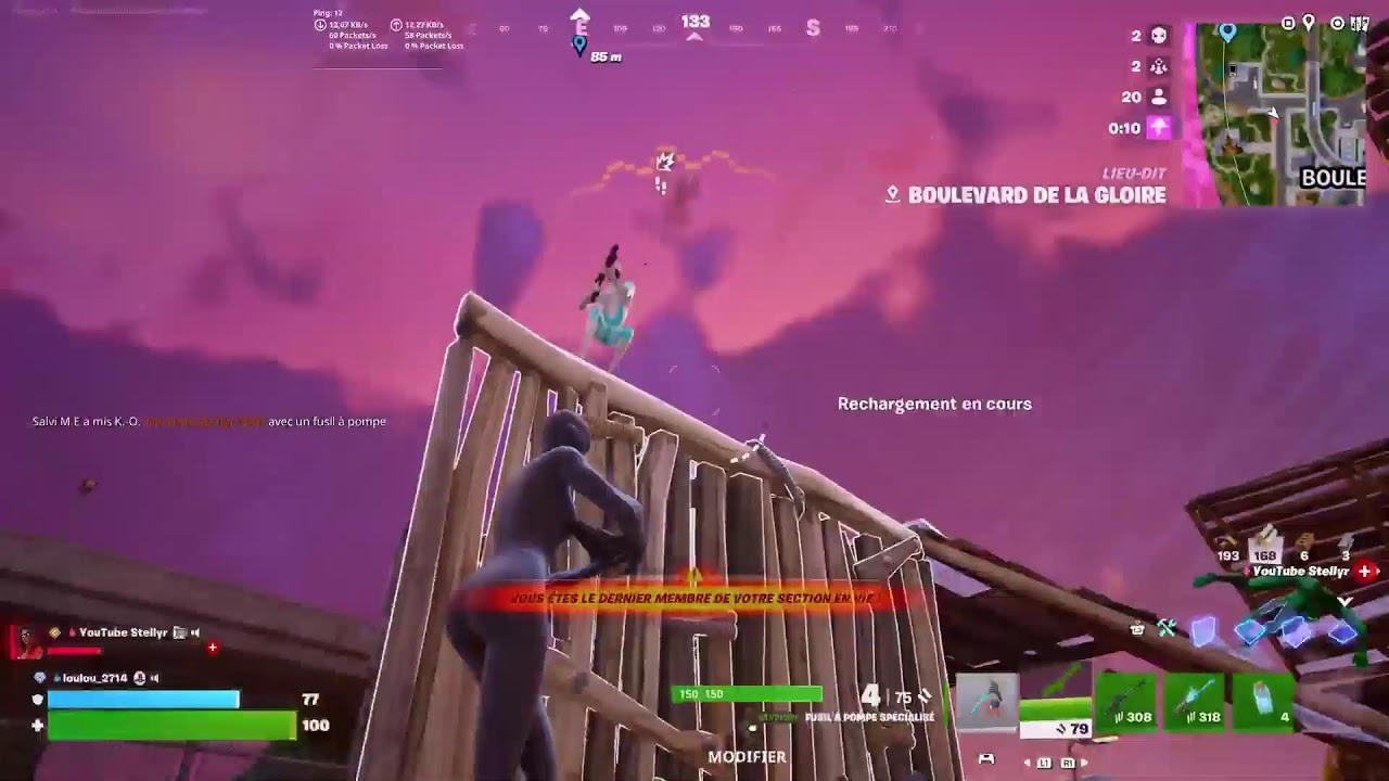 Live Fortnite de tout