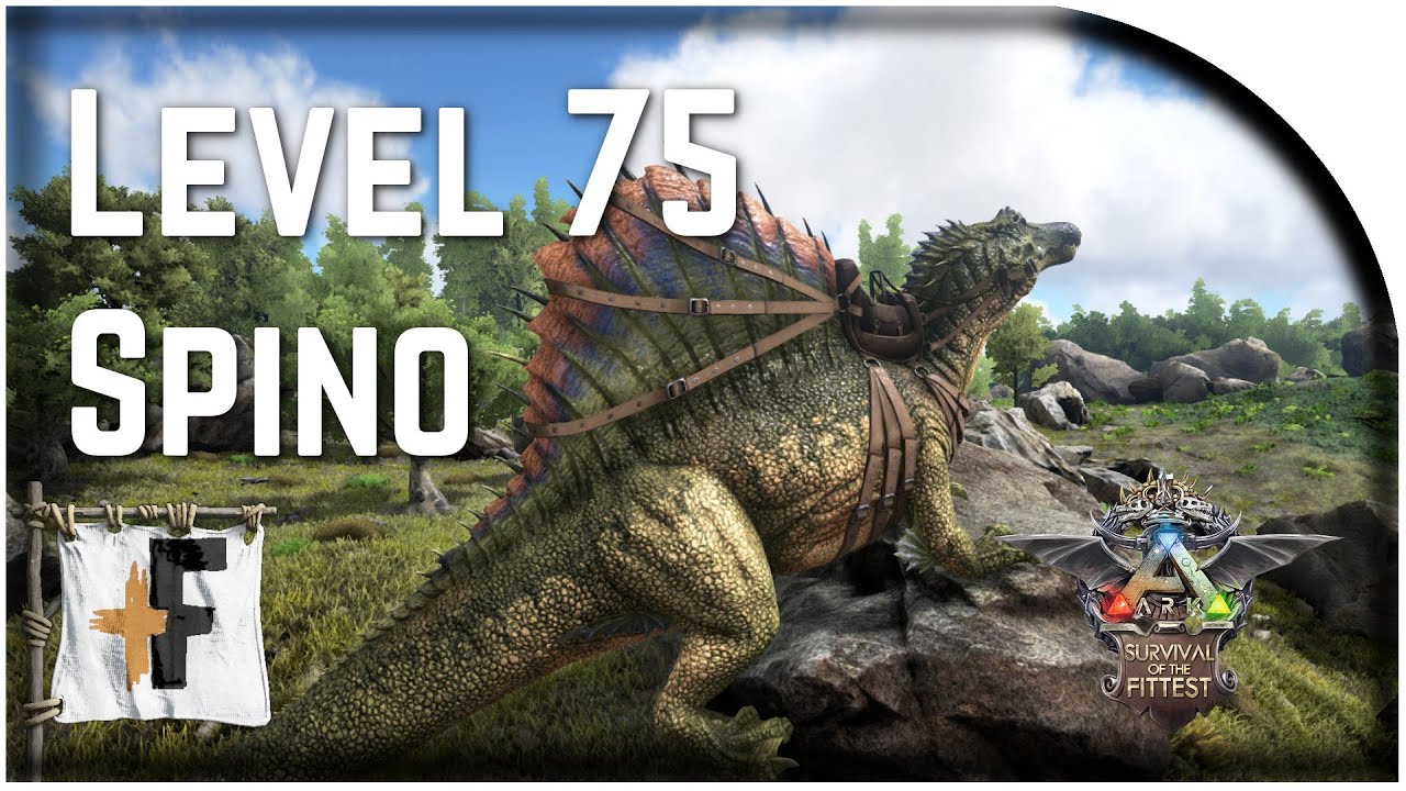 Level 75 Spino  - Ark SotF - 101 Ways to Win SotF Ep 2 ( Ark Survival of the Fittest )