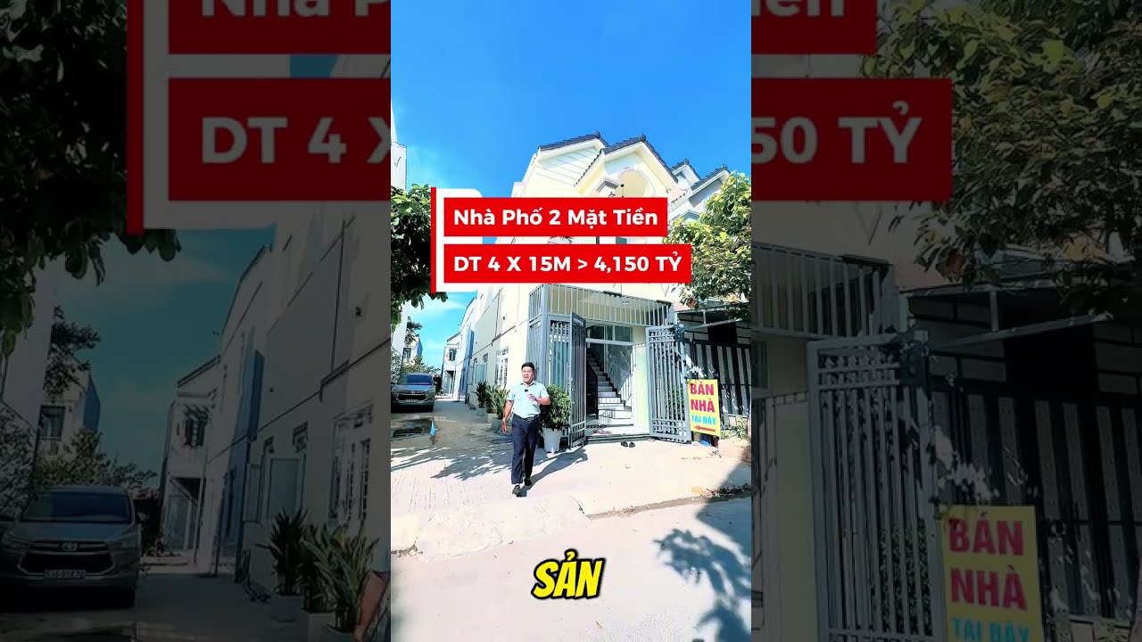 BÁN GẤP ‼️NHÀ PHỐ 2 MẶT TIỀN “ HOÀN CÔNG 
