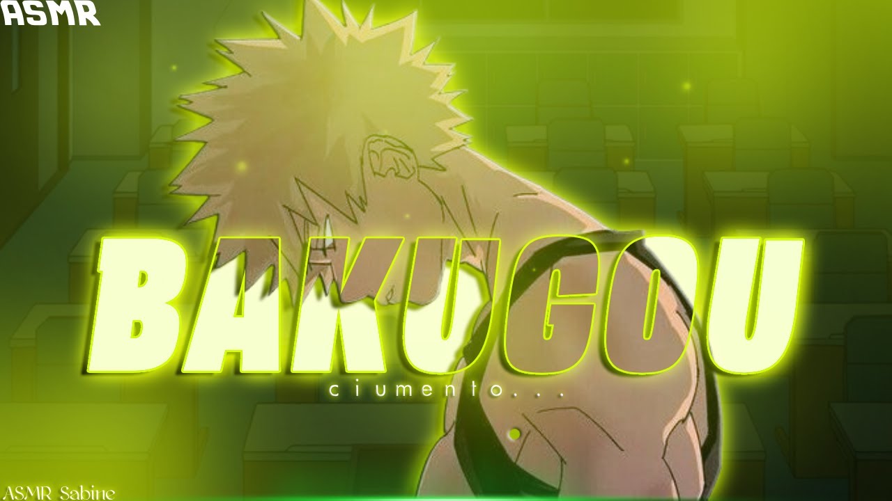 [ASMR] Bakugou com medo de te perder...| ASMR Bakugou Katsuki