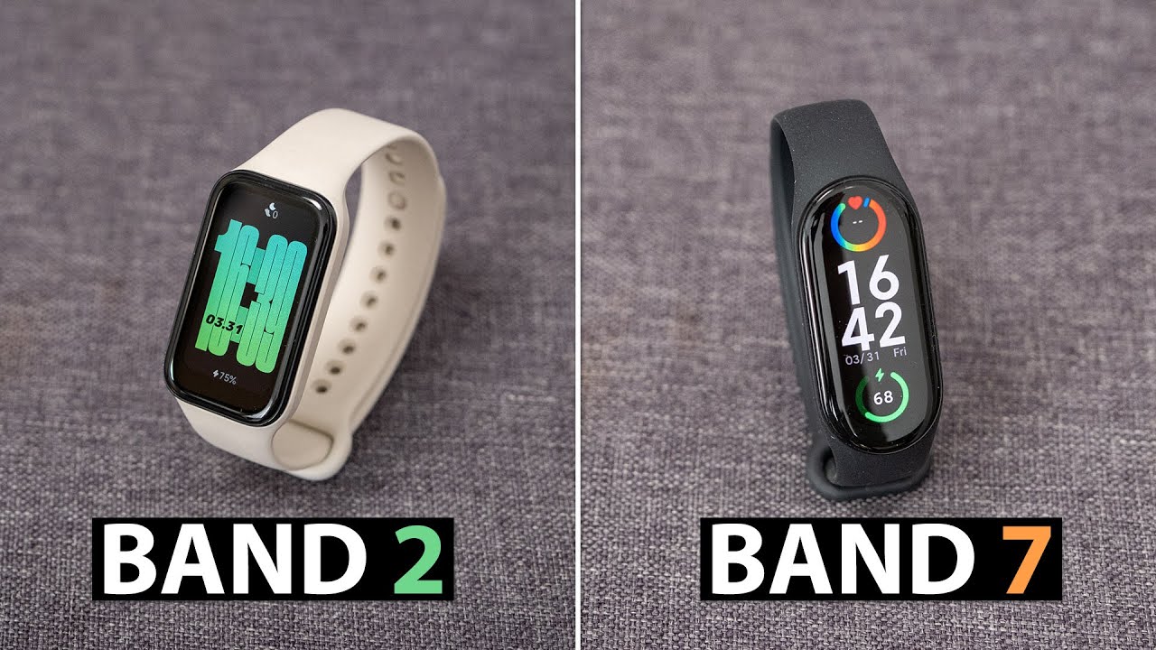🔴 Redmi Smart Band 2 vs Xiaomi Smart Band 7 COMPARATIVA en ESPAÑOL ⌚️ ¿Cuál es MEJOR para ti?