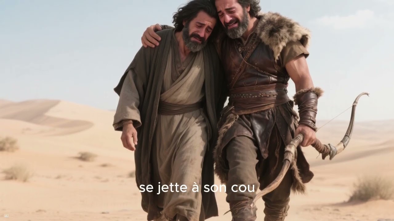 Entre Passé et Pardon   L'Étreinte de Jacob et Ésaü