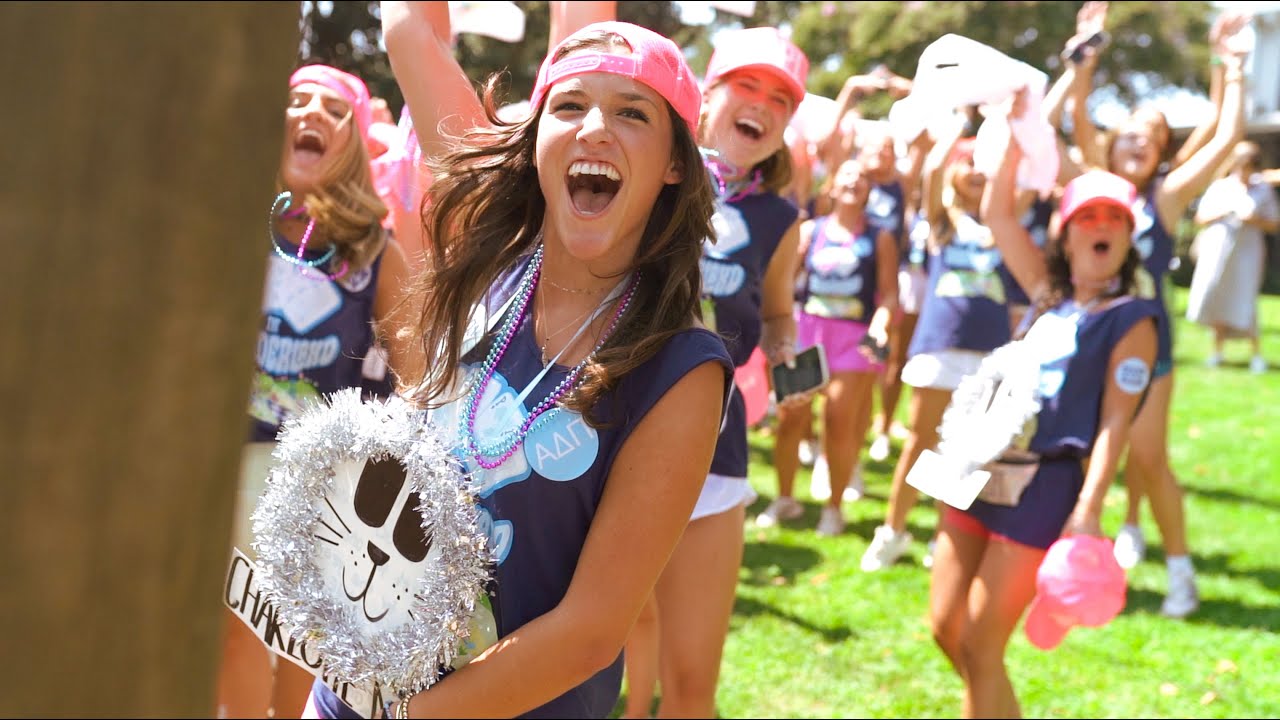 UNIVERSITY OF GEORGIA ADPi BID DAY