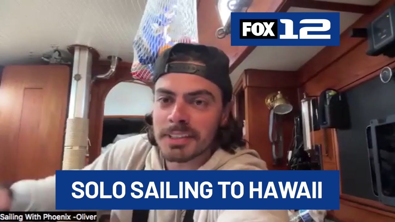 Oregon man sets sail for Hawaii with just his pet cat