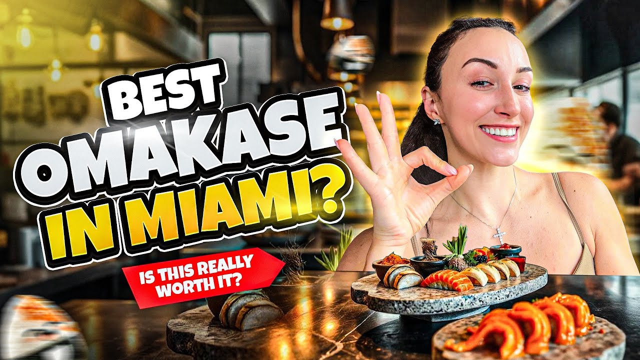 The Best Omakase in Miami Beach? My $250 Luxury Dining Experience at MILA Omakase!